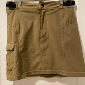 LOUIS GARNEAU Women's Khaki Tan Skirt